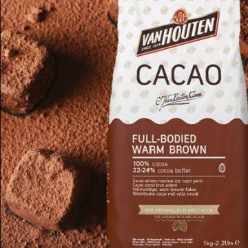 CACAO AMARO VAN HOUTEN WARM BROWN KG 1X6